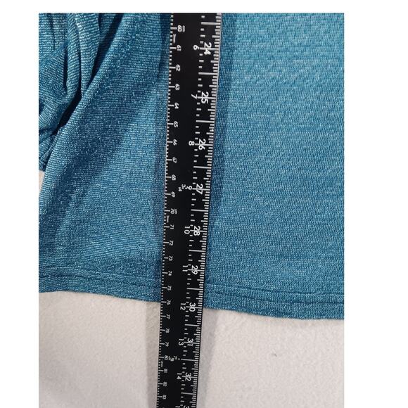 Michael Stars Blue Long Sleeve Top Women’s OSFM Boho Casual Stretch Blouse - Picture 2 of 7